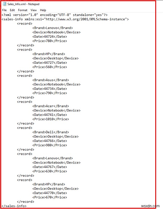 วิธีการแปลง XML เป็นตาราง Excel (วิธีง่ายๆ 3 วิธี)