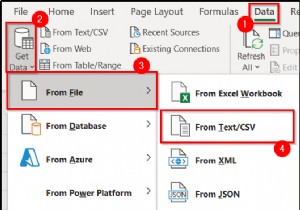 วิธีการเปิดไฟล์ CSV ขนาดใหญ่ใน Excel (2 วิธีง่ายๆ)