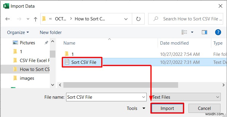 วิธีจัดเรียงไฟล์ CSV ใน Excel (2 วิธีด่วน)