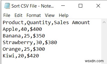 วิธีจัดเรียงไฟล์ CSV ใน Excel (2 วิธีด่วน)