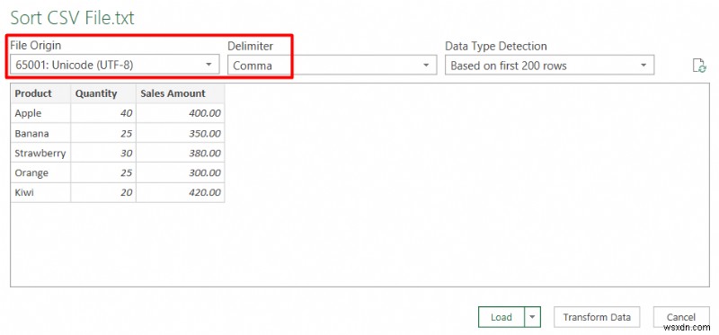 วิธีจัดเรียงไฟล์ CSV ใน Excel (2 วิธีด่วน)