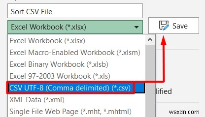 วิธีจัดเรียงไฟล์ CSV ใน Excel (2 วิธีด่วน)