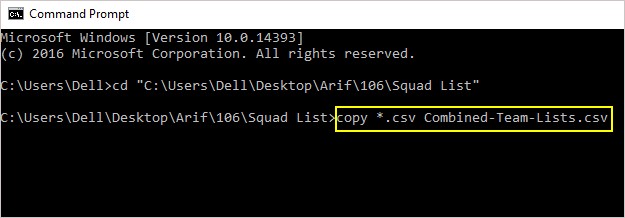 วิธีการรวมไฟล์ CSV ใน Excel (2 วิธีง่ายๆ)