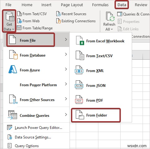 วิธีการรวมไฟล์ CSV ใน Excel (2 วิธีง่ายๆ)