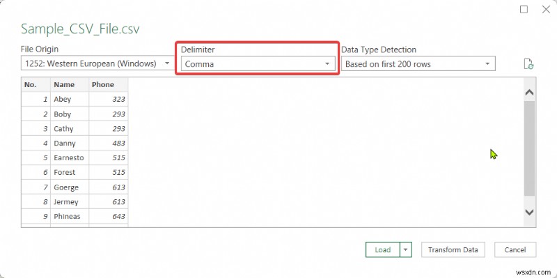 วิธีแก้ไขไฟล์ CSV ใน Excel (ปัญหาทั่วไป 5 ข้อ)