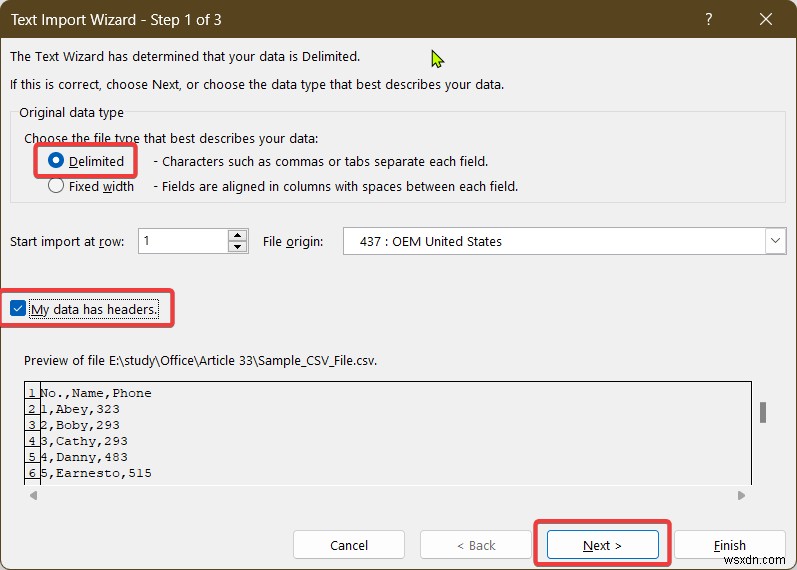 วิธีแก้ไขไฟล์ CSV ใน Excel (ปัญหาทั่วไป 5 ข้อ)