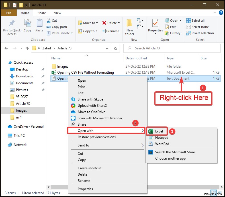 เปิดไฟล์ CSV ใน Excel โดยไม่ต้องจัดรูปแบบ (2 วิธีง่ายๆ)