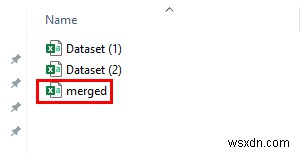 วิธีการรวมไฟล์ CSV หลายไฟล์เป็นสมุดงานเดียวใน Excel