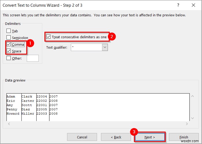 [แก้ไขแล้ว!] ข้อความเป็นคอลัมน์ของ Excel กำลังลบข้อมูล