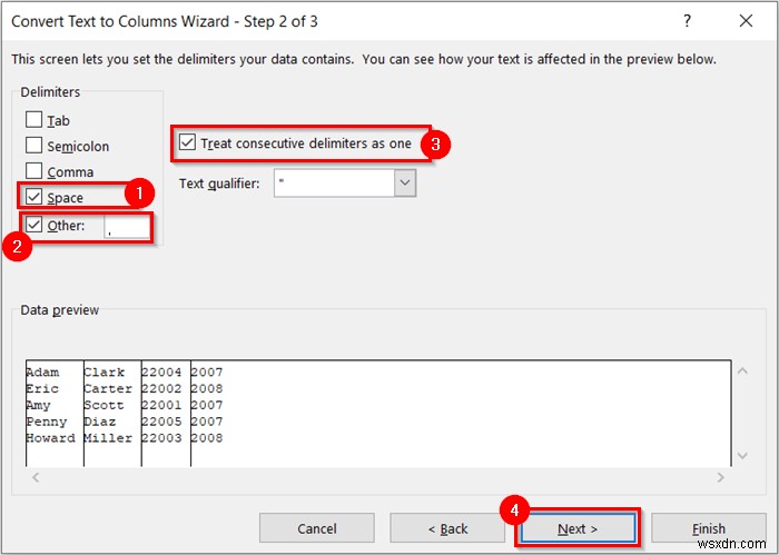 [แก้ไขแล้ว!] ข้อความเป็นคอลัมน์ของ Excel กำลังลบข้อมูล