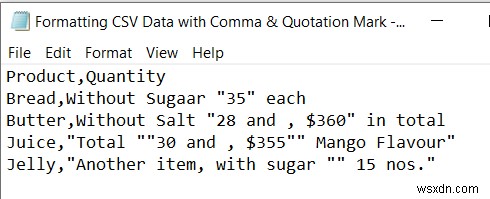 การจัดรูปแบบไฟล์ CSV ใน Excel (มี 2 ตัวอย่าง)