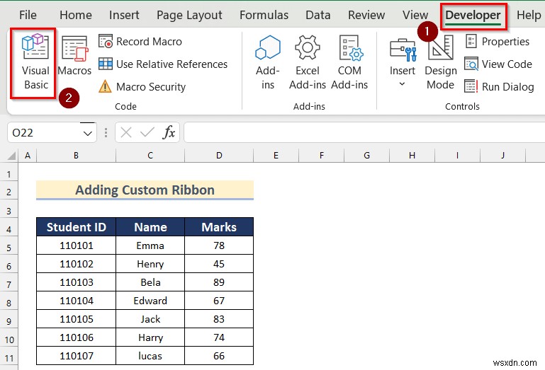 วิธีการเพิ่ม Ribbon แบบกำหนดเองโดยใช้ XML ใน Excel