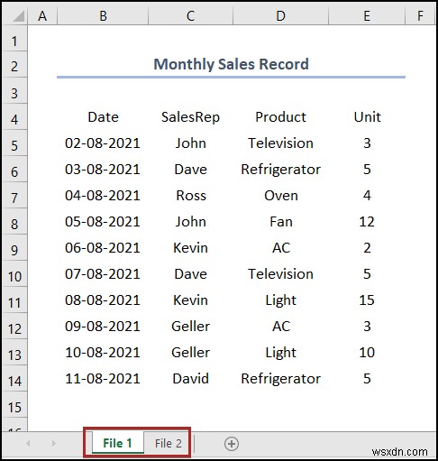 วิธีเปรียบเทียบไฟล์ CSV 2 ไฟล์ใน Excel (6 วิธีง่ายๆ)