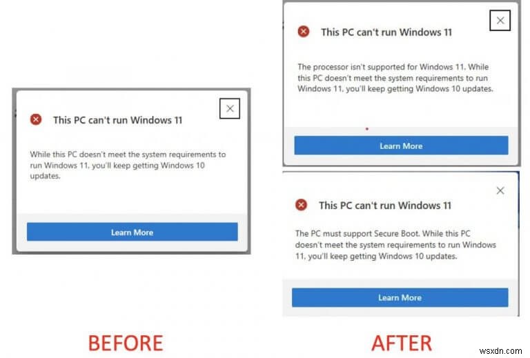 แอป Windows 11 PC Health Check อัปเดตเล็กน้อย ให้สาเหตุของความล้มเหลว