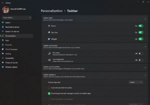 วิธีเปลี่ยนแถบงาน ศูนย์การแจ้งเตือน และการตั้งค่าด่วนอย่างมืออาชีพใน Windows 11