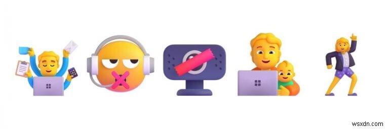 Microsoft เปิดเผย 3D emojis ใหม่ที่จะมาถึง Windows และ Teams ในปลายปีนี้ 