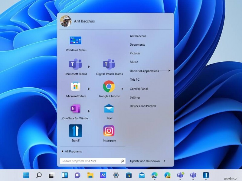 Start11 Beta Hands-on review:ฉันหวังว่า Microsoft ให้ฉันปรับแต่ง Windows 11 Start Menu แบบนี้