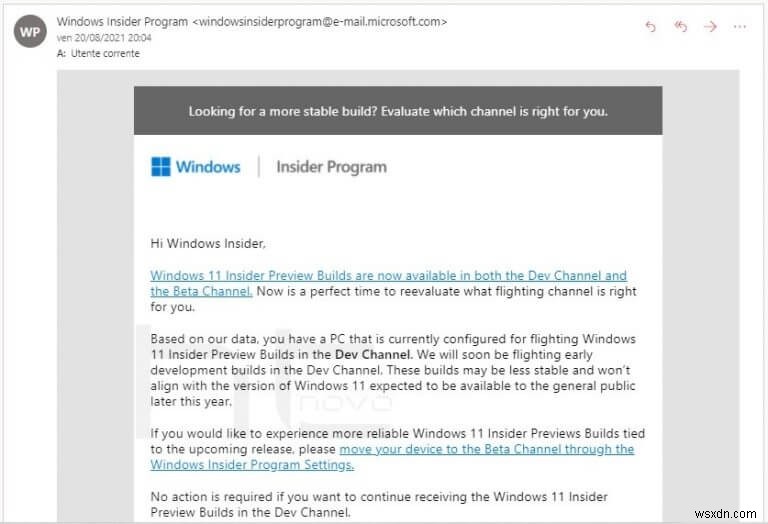 PSA:Windows 11 Dev Channel ในอนาคตจะเป็นรุ่นพัฒนาในช่วงต้น”