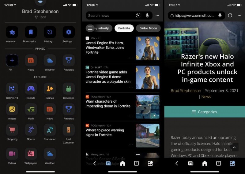 อัปเดตแอป Microsoft News บน iOS และ Android เพื่อเปลี่ยนเป็น Microsoft Start