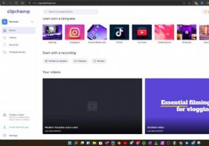 การสร้างสรรค์โดยใช้ Windows:การตรวจสอบ Clipchamp