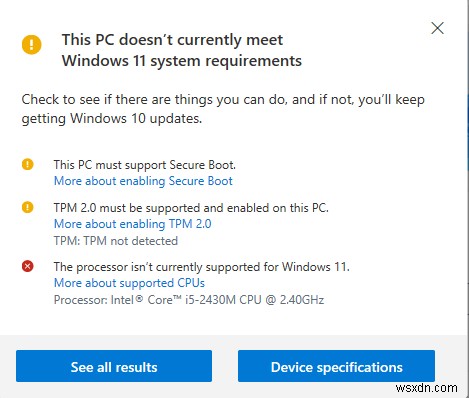 แอพ PC Health Check ที่อัปเดตของ Microsoft พร้อมให้ใช้งานแล้วสำหรับผู้ที่ชื่นชอบ Windows 11 ทุกคน 
