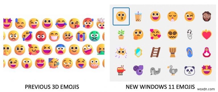 อีโมจิ Windows 11 ใหม่ปรากฏเป็น 2D เฉพาะในเวอร์ชันที่กำลังพัฒนาล่าสุด และผู้คนต่างอารมณ์ดี