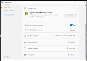 Microsoft เริ่มเปิดตัวแอพ PC Health Check สำหรับผู้ใช้ Windows 10 
