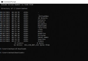 วิธีการเปลี่ยนไดเรกทอรีใน CMD (พรอมต์คำสั่ง) ใน Windows 10 หรือ Windows 11