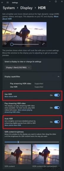 วิธีเปิดใช้งาน HDR อัตโนมัติใน Windows 11 เพื่อรับประสบการณ์การรับชมที่ดีที่สุด