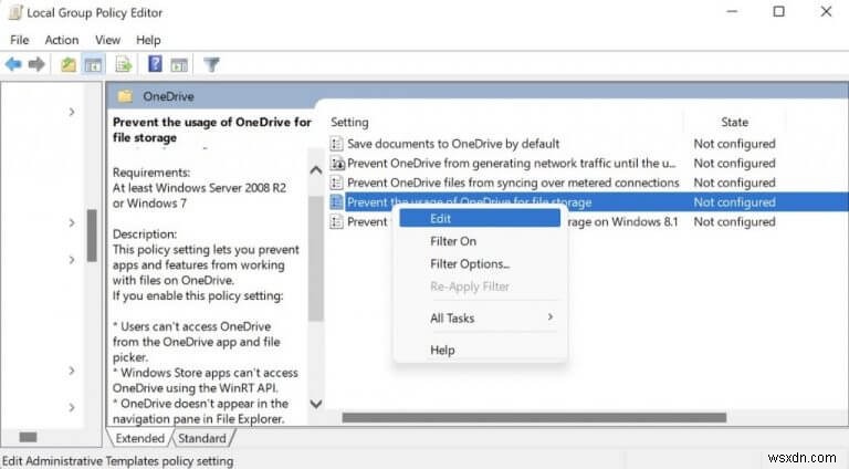 วิธีลบ OneDrive จาก file explorer ใน Windows 10 หรือ Windows 11