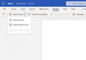 วิธีตรวจสอบจำนวนคำใน Microsoft Word