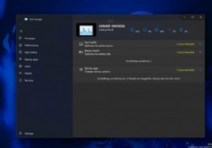 ตัวจัดการงานของ Windows 11 สามารถรับความสมบูรณ์ของแบตเตอรี่และคุณสมบัติการทำงานของแอพ 