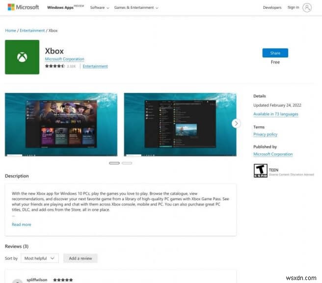 นี่คือเวอร์ชันบนเว็บของ Microsoft Store ที่ออกแบบใหม่ โดยได้รับแรงบันดาลใจจาก Windows 11
