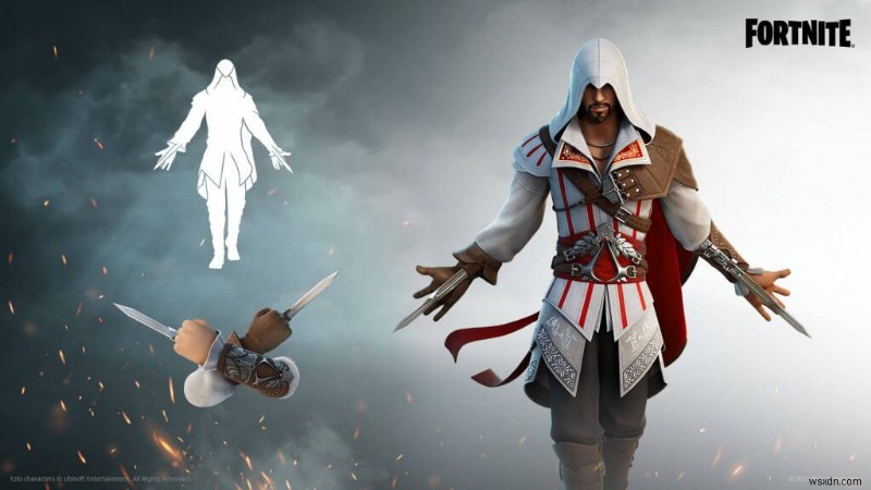 Assassins Creeds Ezio และ Eivor เปิดให้เล่นใน Fortnite แล้ว