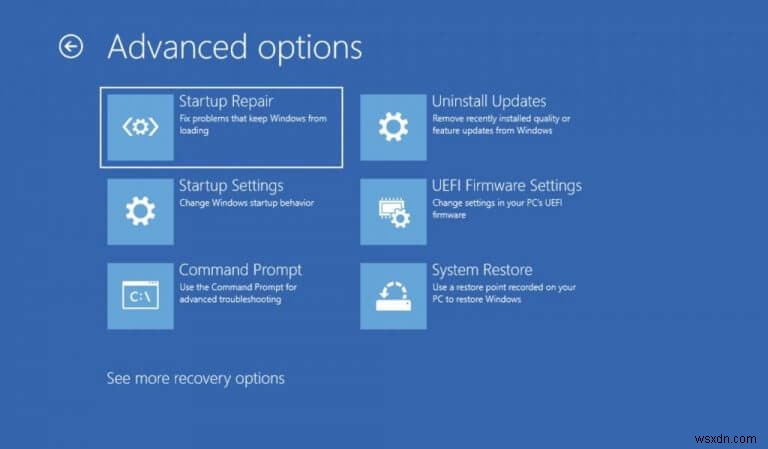 Windows Recovery Environment คืออะไรและคุณจะบูตได้อย่างไร