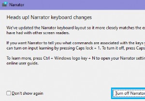 วิธีหยุดหรือเริ่มโปรแกรมผู้บรรยายของ Windows 11