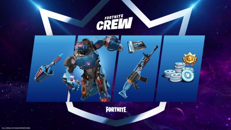 Fortnites มิถุนายน 2022 Crew Pack กำหนดฉากสำหรับบทที่ 3 ซีซั่น 3