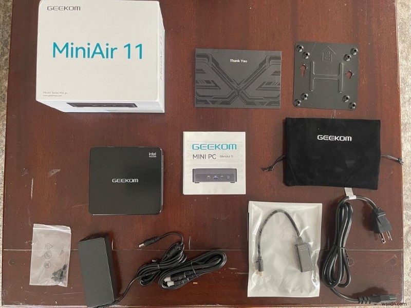 GEEKOM MiniAir 11 Mini PC Review:ดีกว่า Intel NUC ด้วยประสิทธิภาพในราคาประหยัด