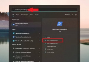 4 วิธีที่รวดเร็วและง่ายดายในการเรียกใช้ Windows PowerShell ในฐานะผู้ดูแลระบบบน Windows 11