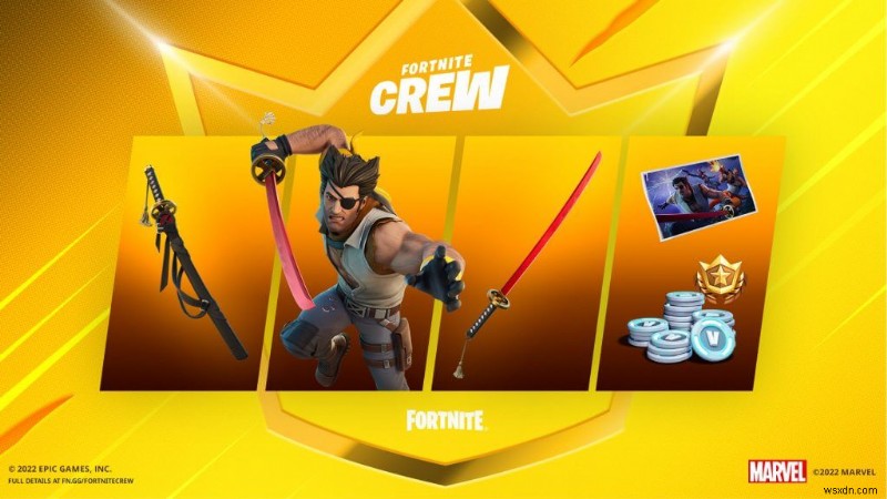 X-Mens Wolverine กลับมาสู่วิดีโอเกม Fortnite ด้วยรูปลักษณ์ใหม่