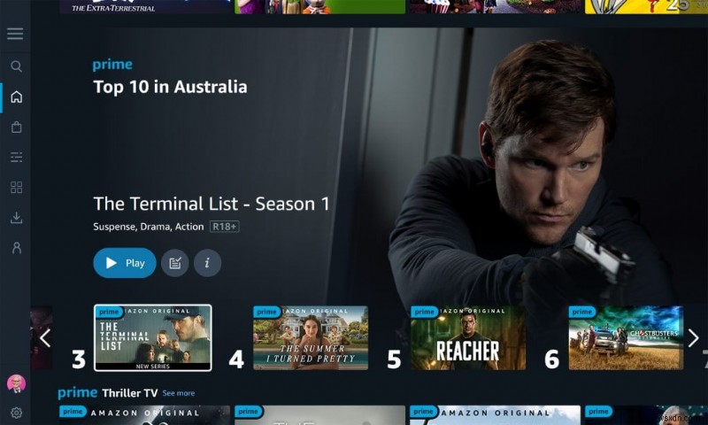 การอัปเดตแอป Amazon Prime Video บน Xbox และ Windows ด้วยการออกแบบใหม่