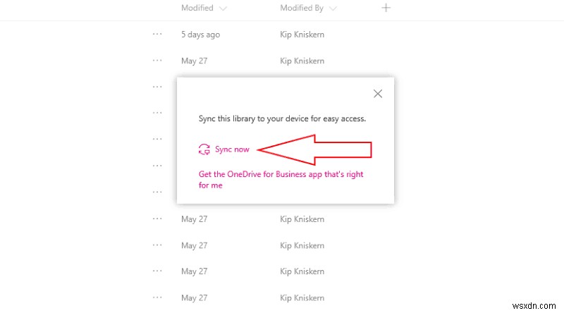 วิธีการซิงค์ไลบรารี SharePoint โดยใช้ OneDrive for Business