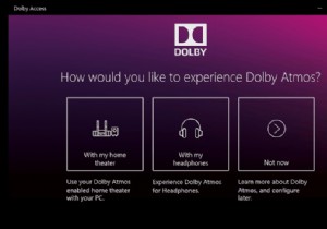 วิธีเริ่มต้นใช้งานเสียงรอบทิศทางของ Dolby Atmos บน Windows 10