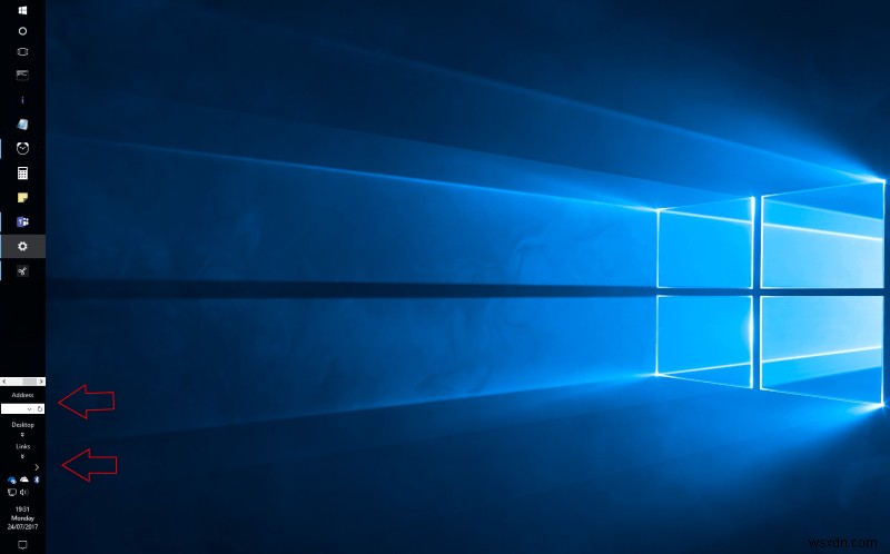 วิธีการเปลี่ยนตำแหน่งแถบงานใน Windows 10