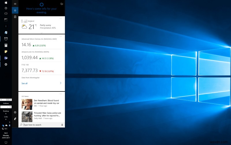 วิธีการเปลี่ยนตำแหน่งแถบงานใน Windows 10