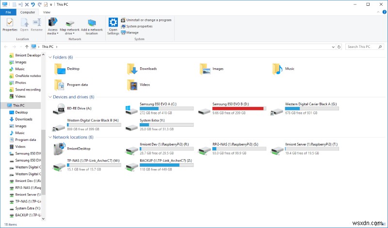 วิธีเปิด File Explorer สำหรับพีซีเครื่องนี้ใน Windows 10