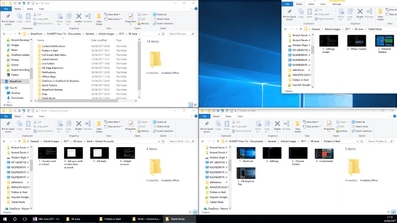 วิธีสแน็ปแอปไปที่หน้าจอใน Windows 10