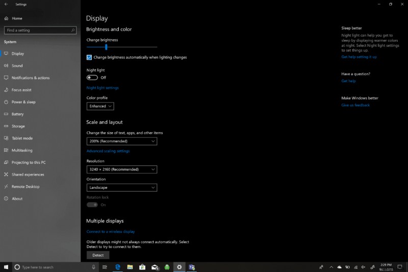 วิธีเพิ่มความสว่างหน้าจอใน Windows 10