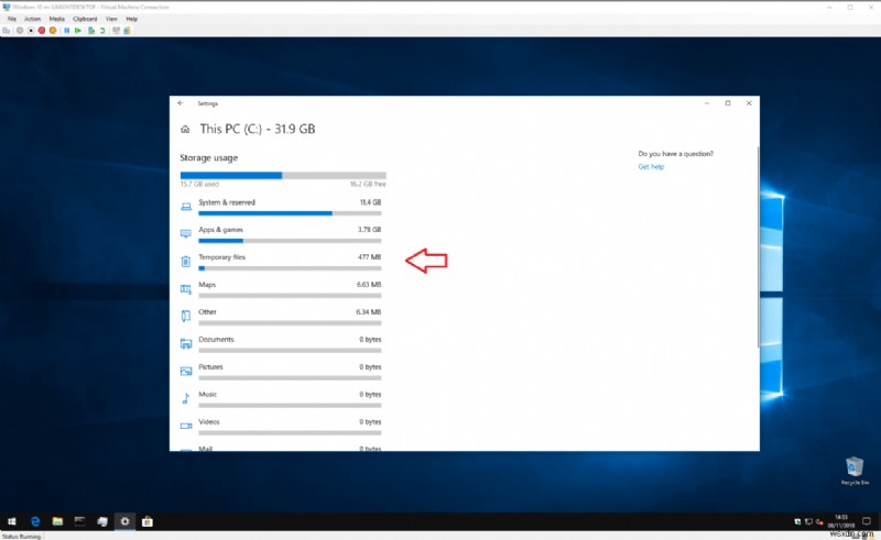 วิธีล้างพื้นที่ดิสก์ด้วยเครื่องมือในตัวของ Windows 10