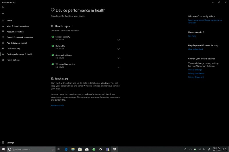 วิธีติดตั้งการติดตั้ง Fresh Start ของ Windows 10 